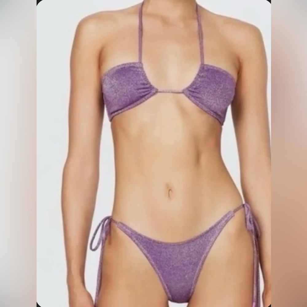 NWT!! Triangl Aster Set in Violet Sparkle (never worn!!)